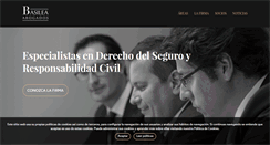 Desktop Screenshot of basileaabogados.com