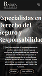 Mobile Screenshot of basileaabogados.com